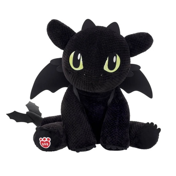 Build-a-bear How to Train Your Dragon Giant Toothless Plush - Picture 1 of 4